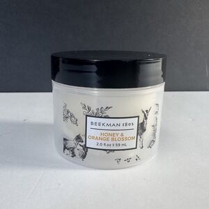 Beekman 1802 Whipped Body Cream Pure Goat Milk 2 oz Honey & Orange Blossom. New
